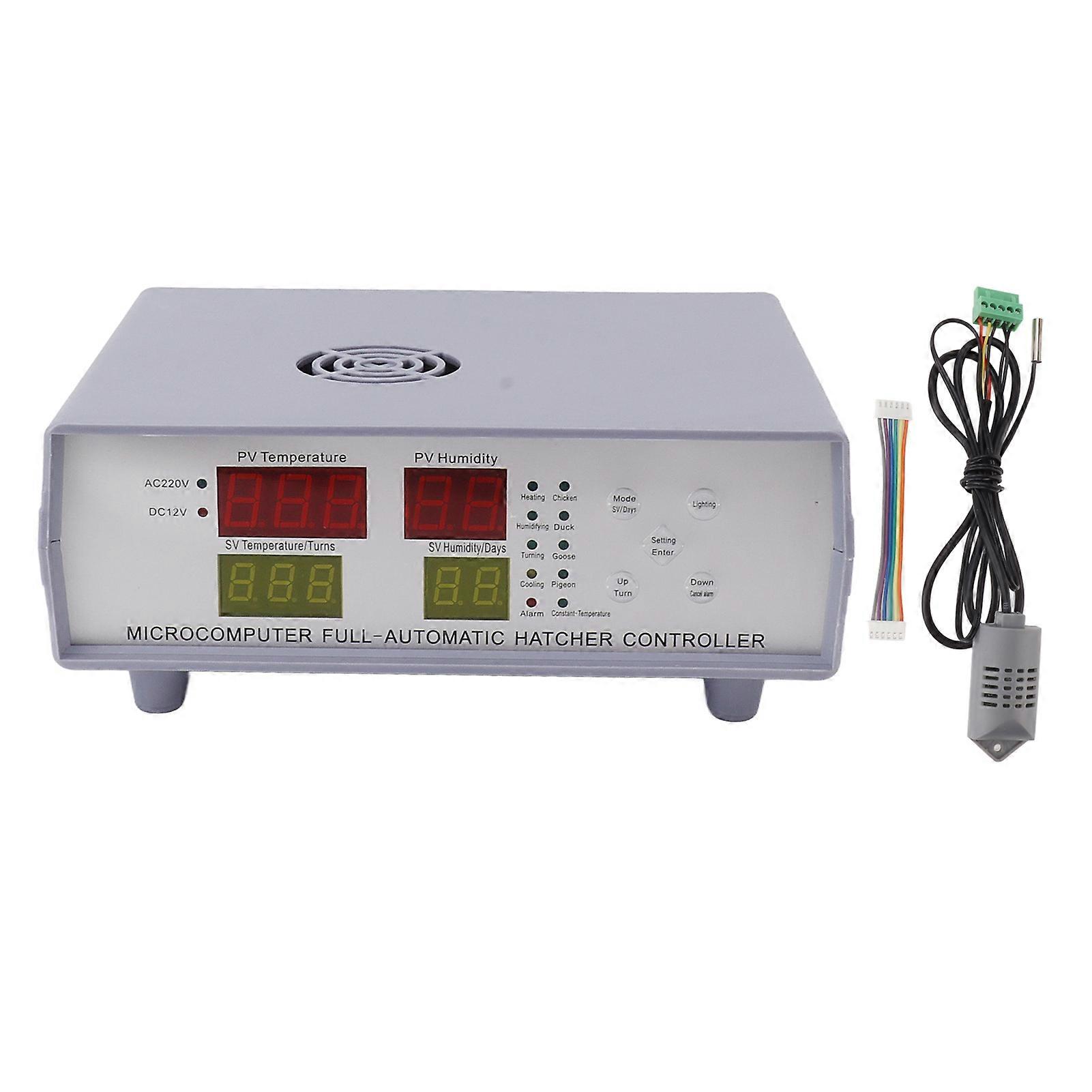 Incubator Controller Mini Double Current 5 Incubation Modes Incubator Temperature Control Instrument 180240v
