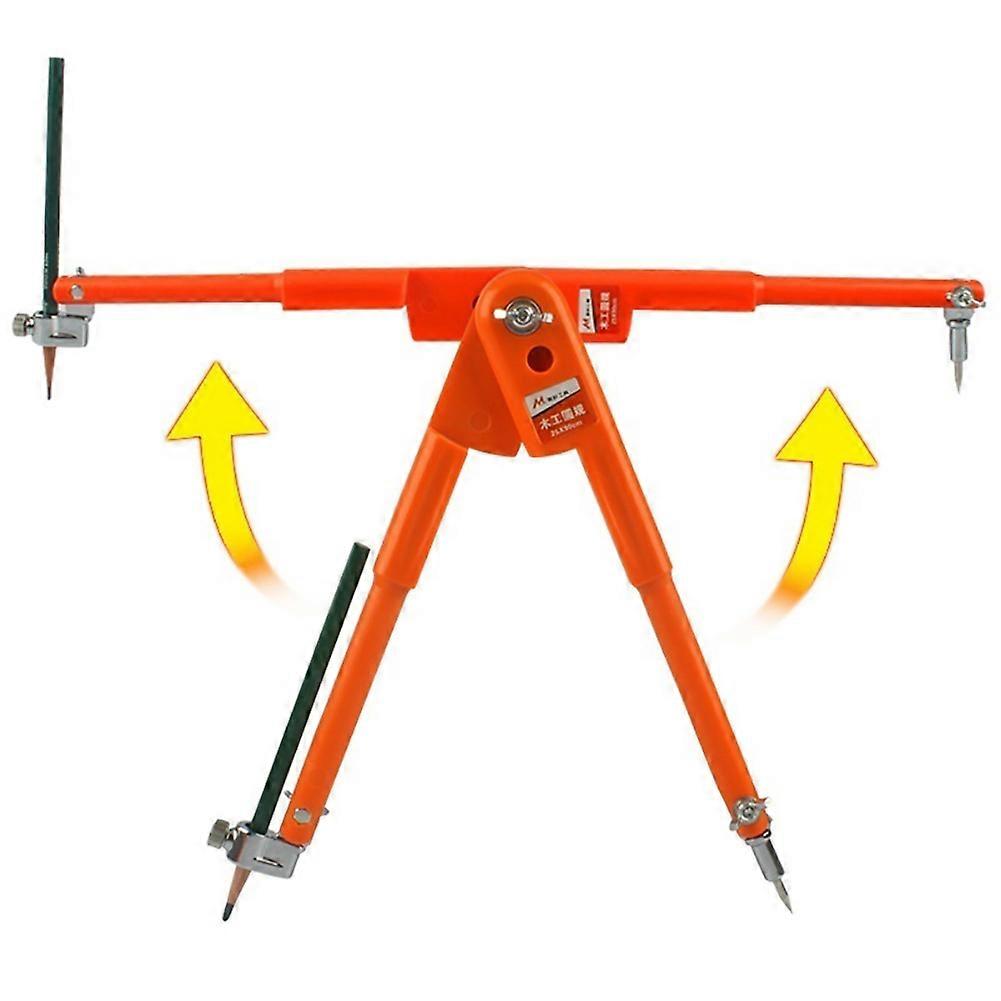 Compás de lápiz, divisores ajustables, compás de marcado y trazado para carpintería