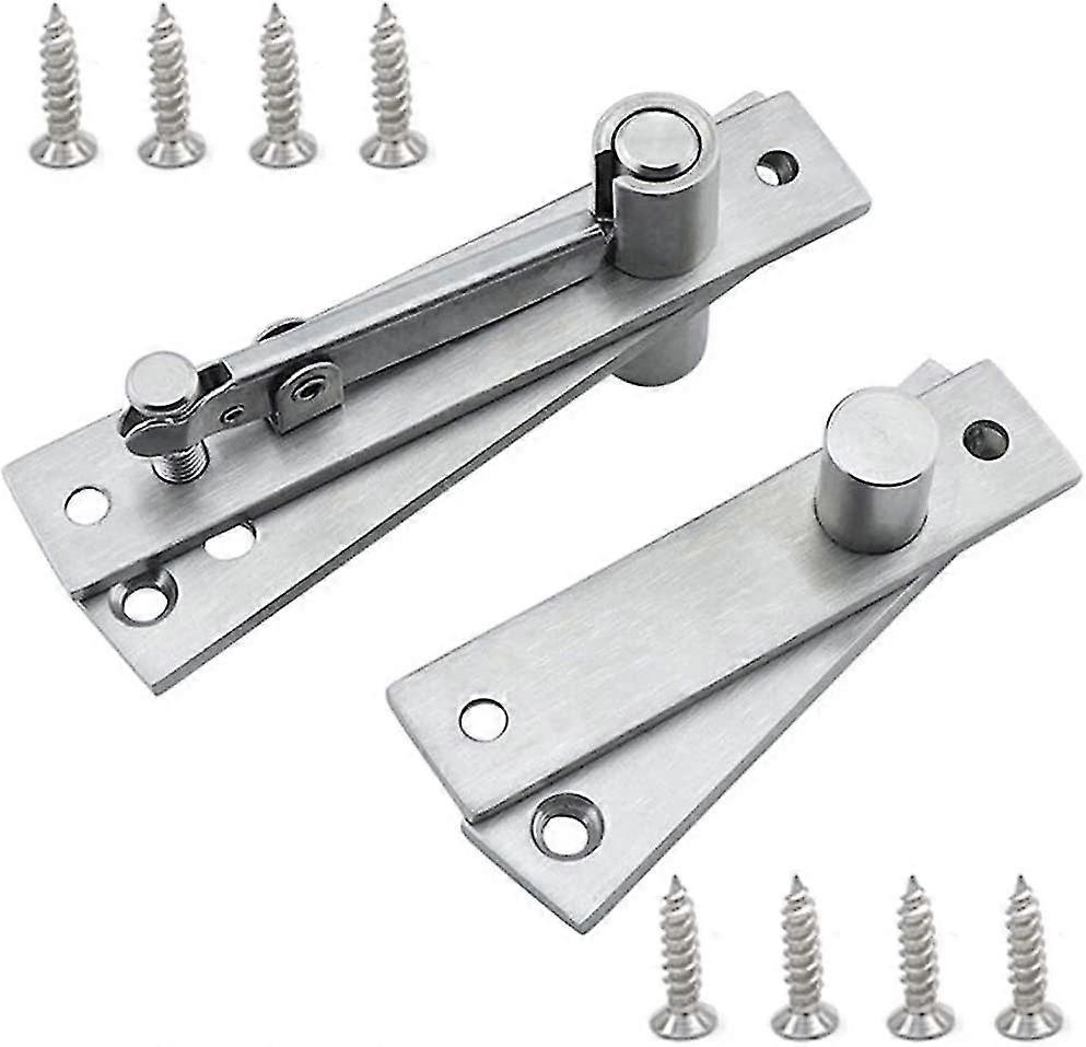 Rotary Hinge,door Pivot Hinge,concealed Pivot,up And Down Pivot Door Hinge,stainless Steel(silver)