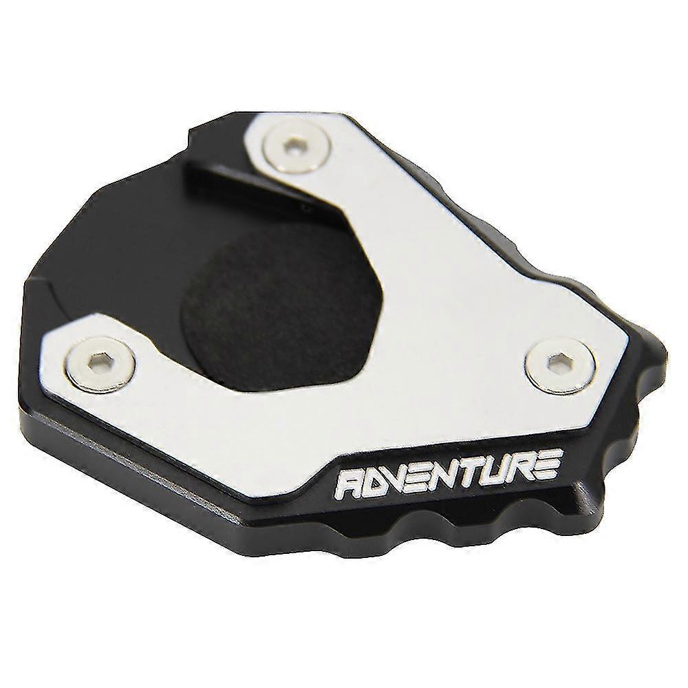 Motorcycle Foot Side Kickstand Enlarge Extension Pad For 790 Adventure R 790 Adventure 790 (black)