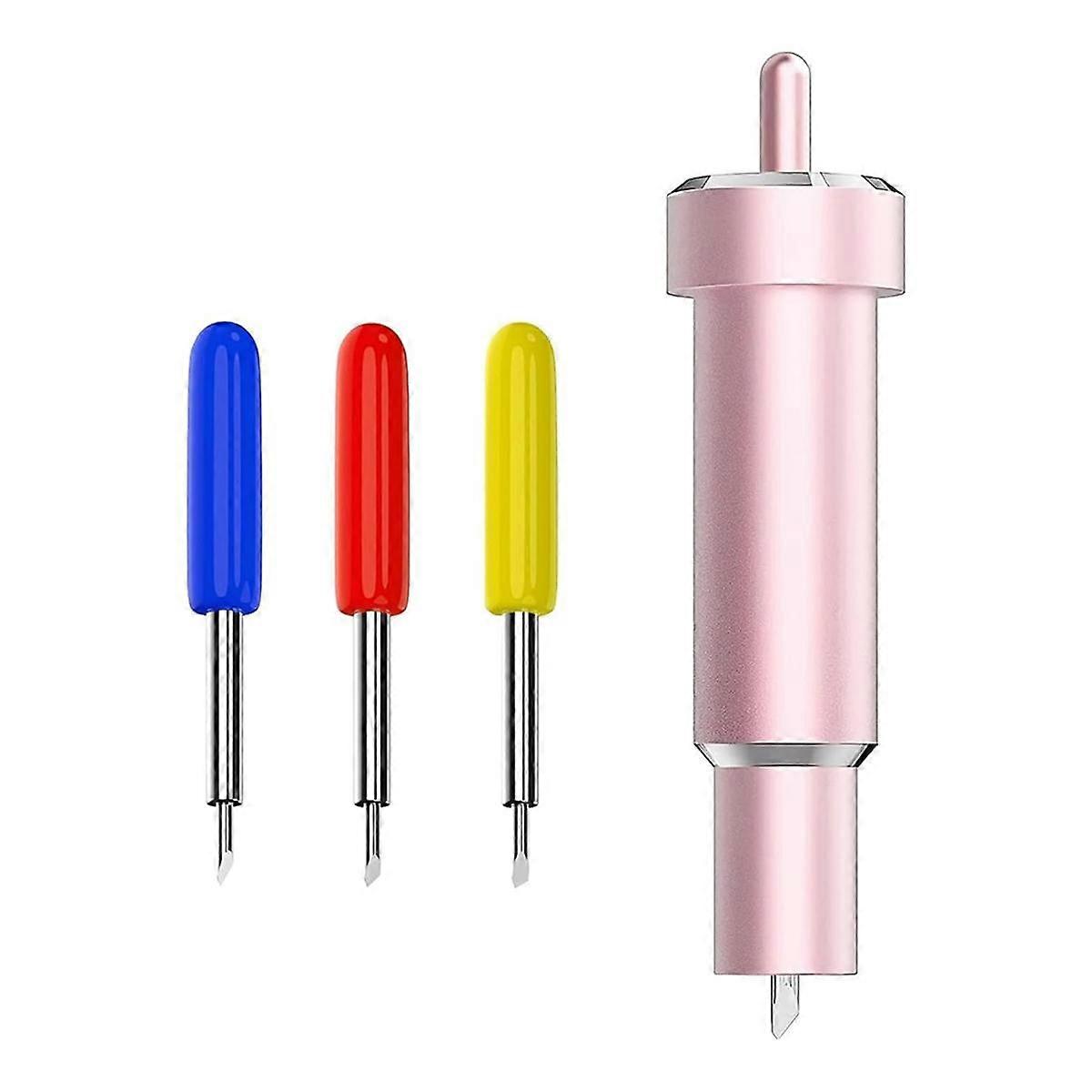 Fine Point Blade Housing Blade Replacement Compatible with 3 Explore 3 Air 2 for Craft Work Card Pink