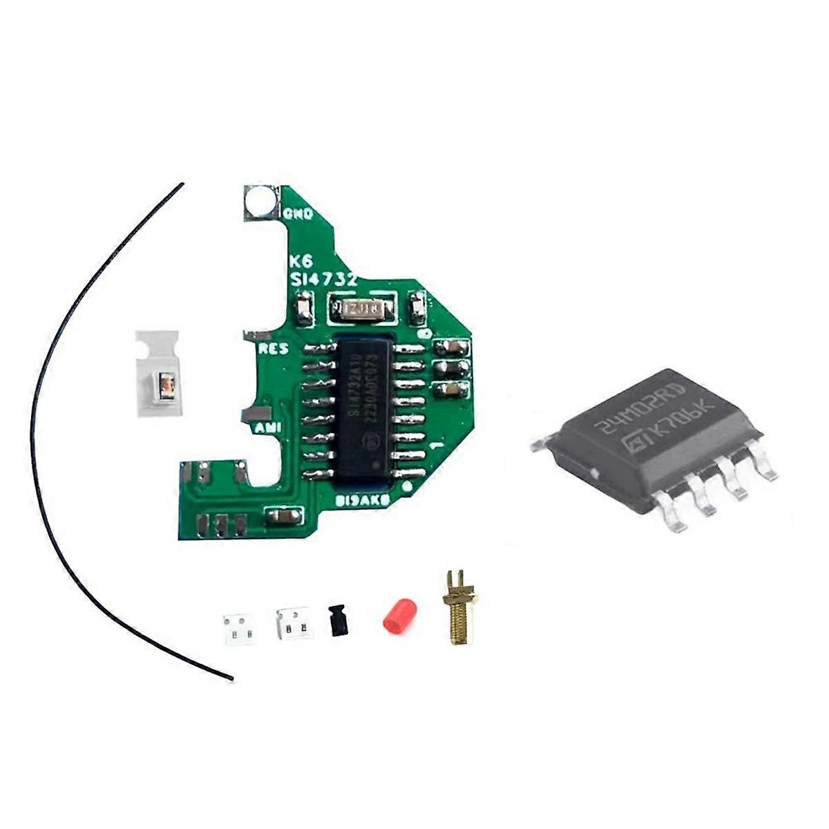 SI4732 Modification Module and Crystal Oscillator+2M Expansion Chip FPC for UVK5/K6 Dual Antenna Solution
