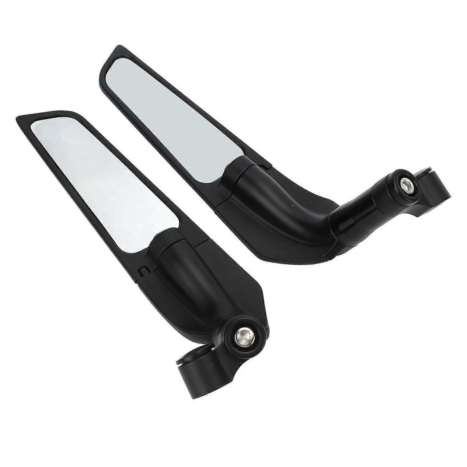 2pcs Motorcycle Wing Mirror Adjustable Handlebar Rear View Mirror Replacement for S1000RR 20152021