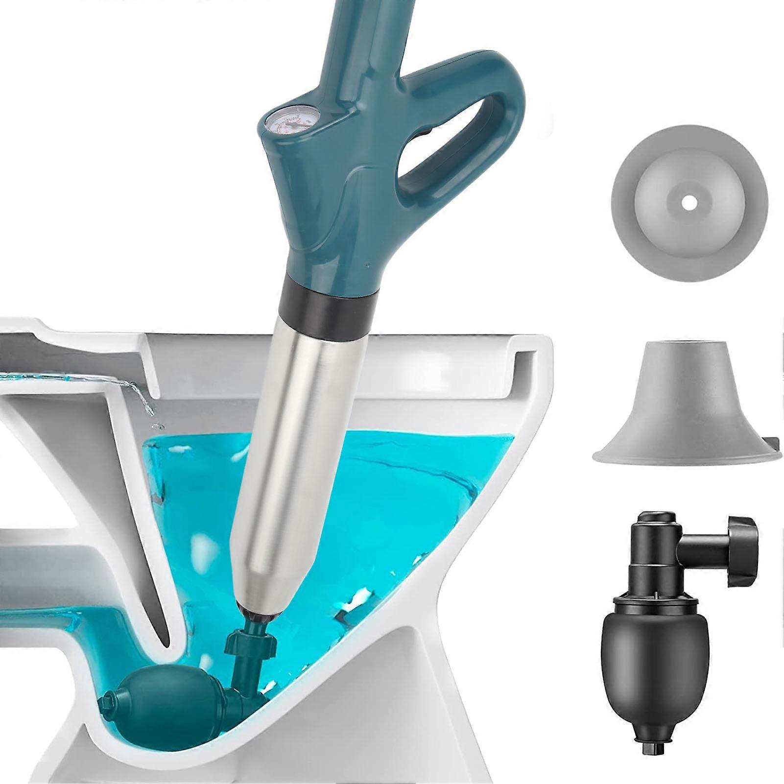 Drain Blaster Air Plunger High Pressure Powerful Drain Blaster Sewer Blockage Tool