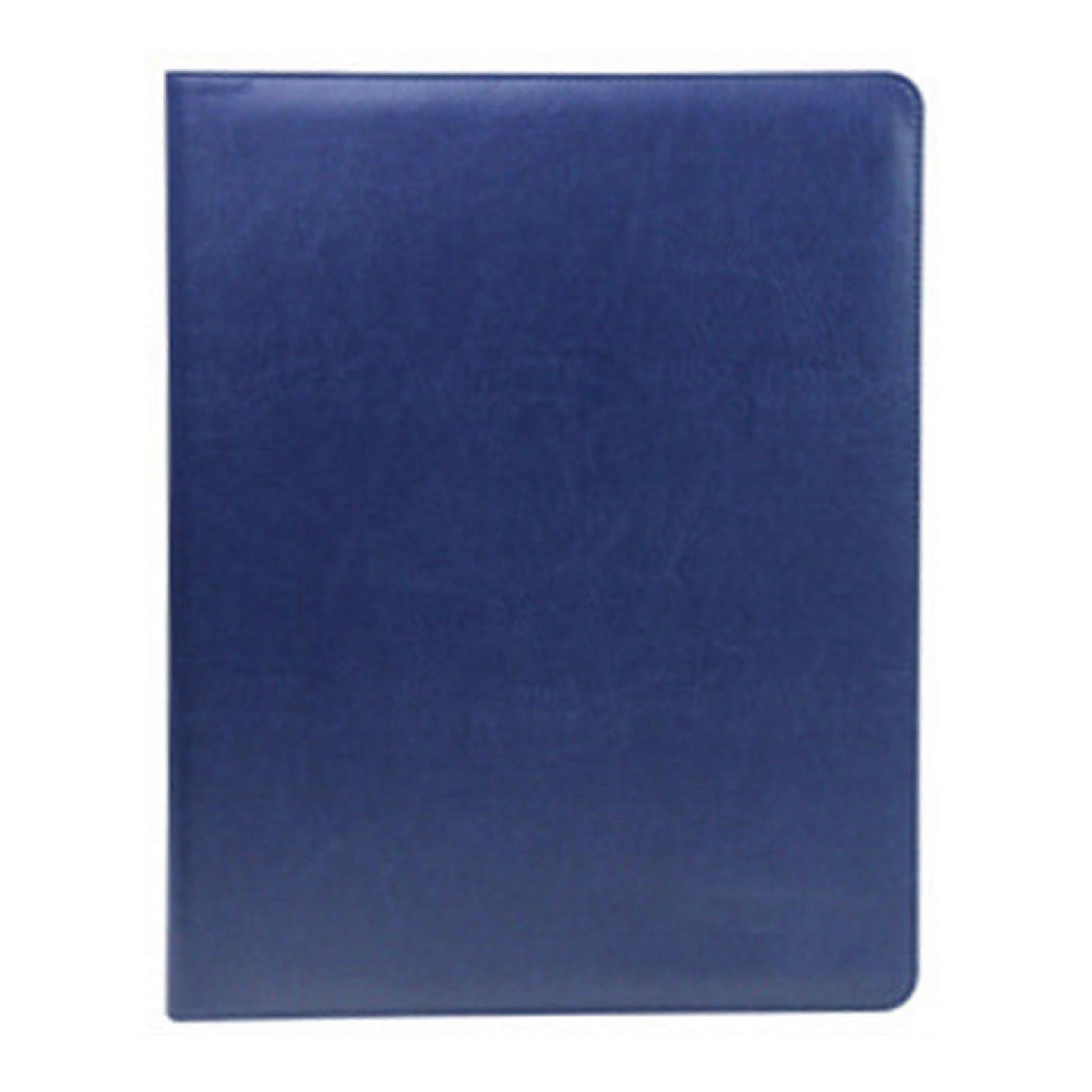 A4 File Folder With Calculator Binder Organizer Manager Office Document Pad Pu Leather Folder Brief