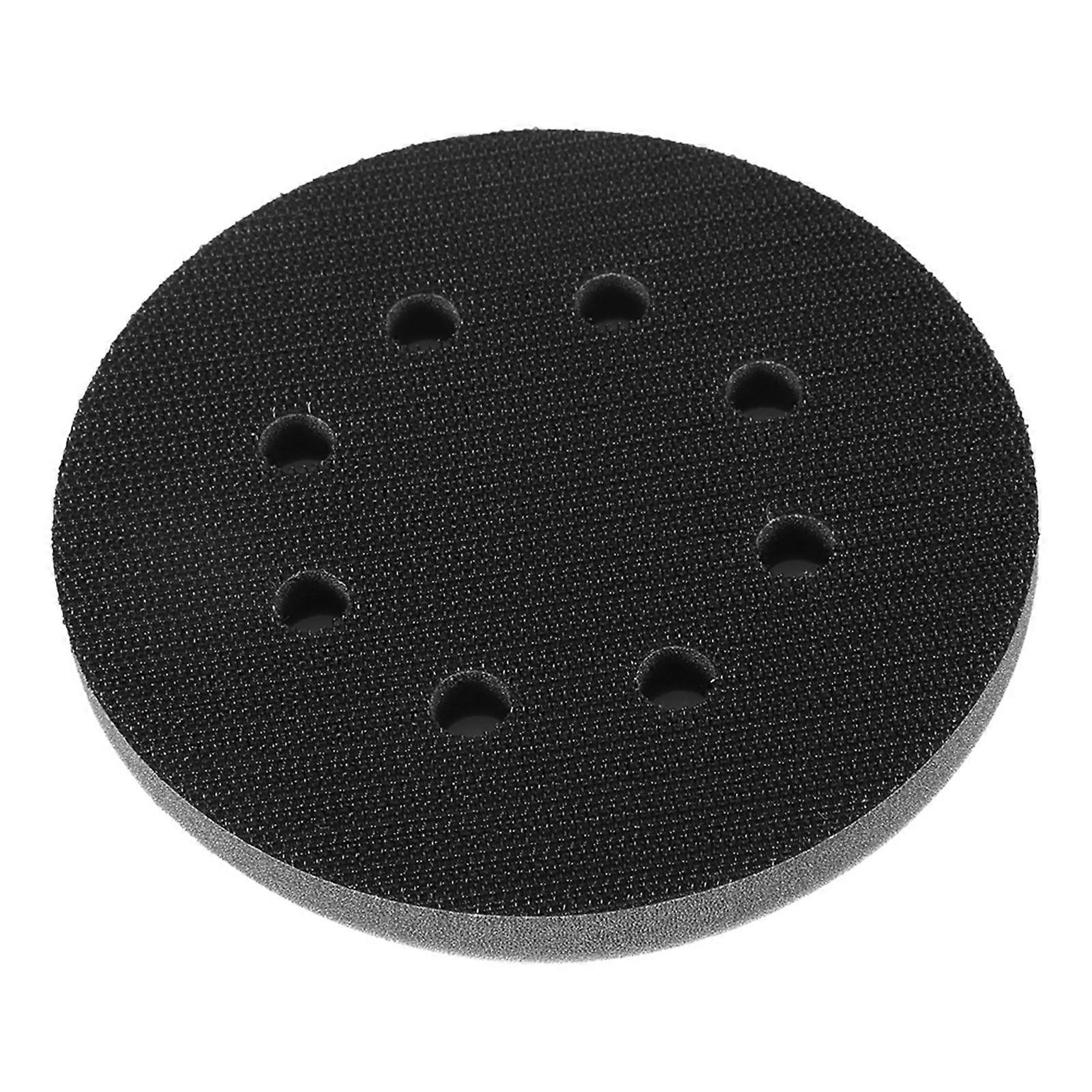 125mm Diameter Soft Buffer Sponge Interface Cushion Pad for Sanding Pads (8 holes) YEMAA