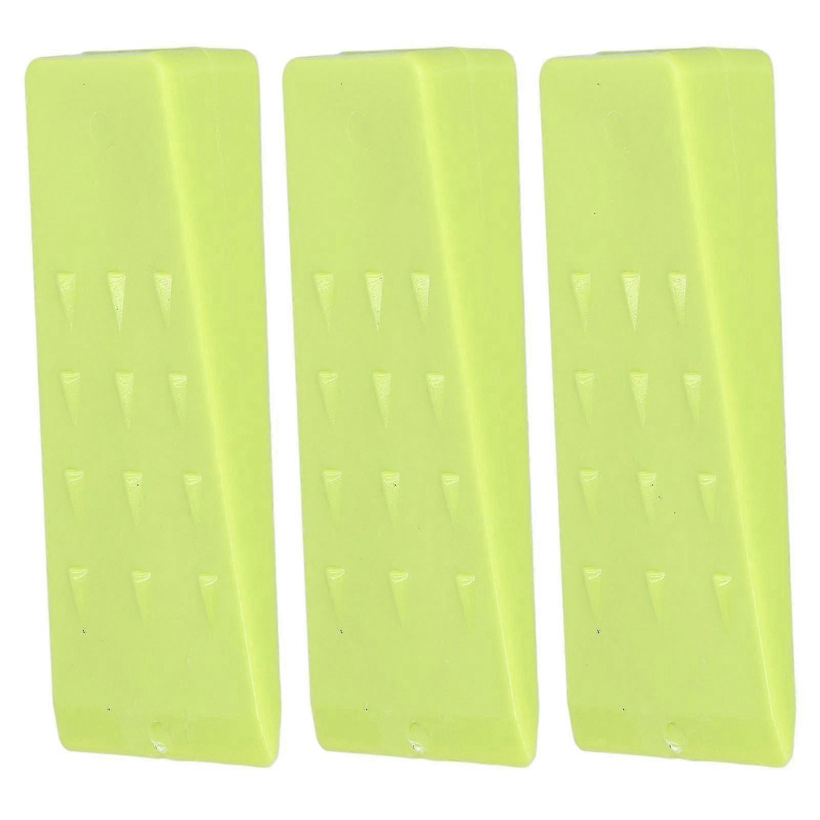 3pcs Plastic Wedges Increase Friction Safe Practical Durable Small Volume Tree Cutting Wedges