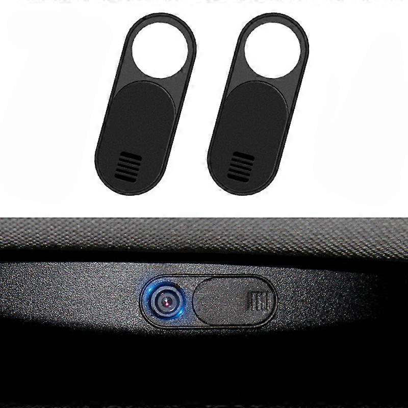 2Pcs For Model 3 Model Y Camera Cover Protects Privacy Privacy Protector Webcam Slide Blocker For Tesla