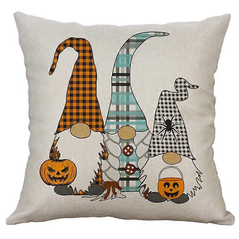 ハロウィーンノームトリックオアトリートカボチャスロー枕カバーホームデコレーションデザイン869jpjcjh