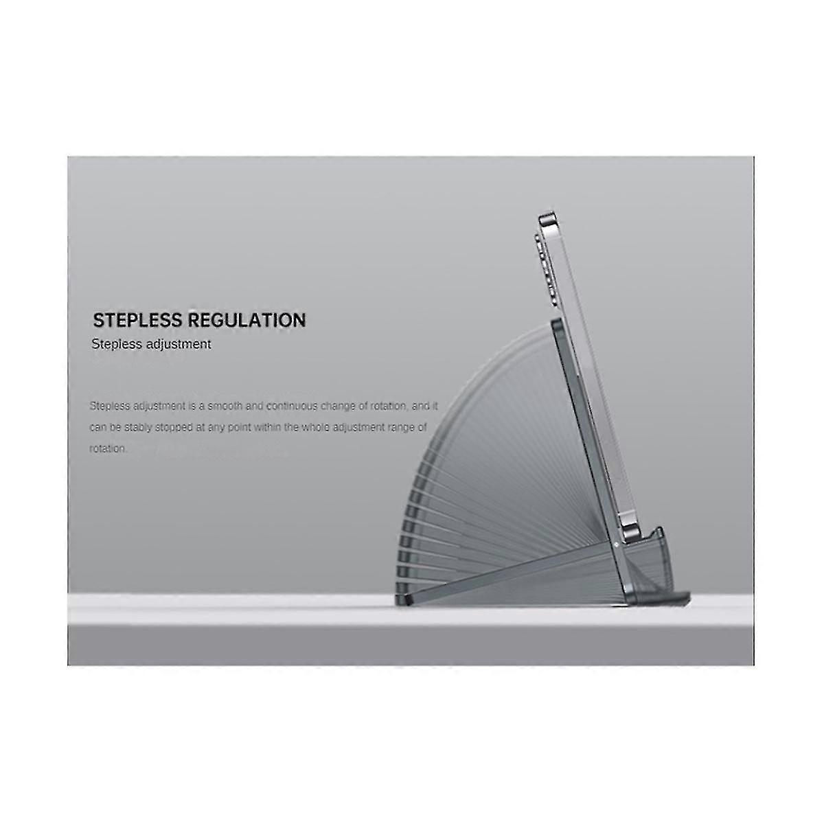 Desktops Holder for Tablet Adjustable Folding Bracket Tablet Stand for Mobile Phone PC Support,Sil