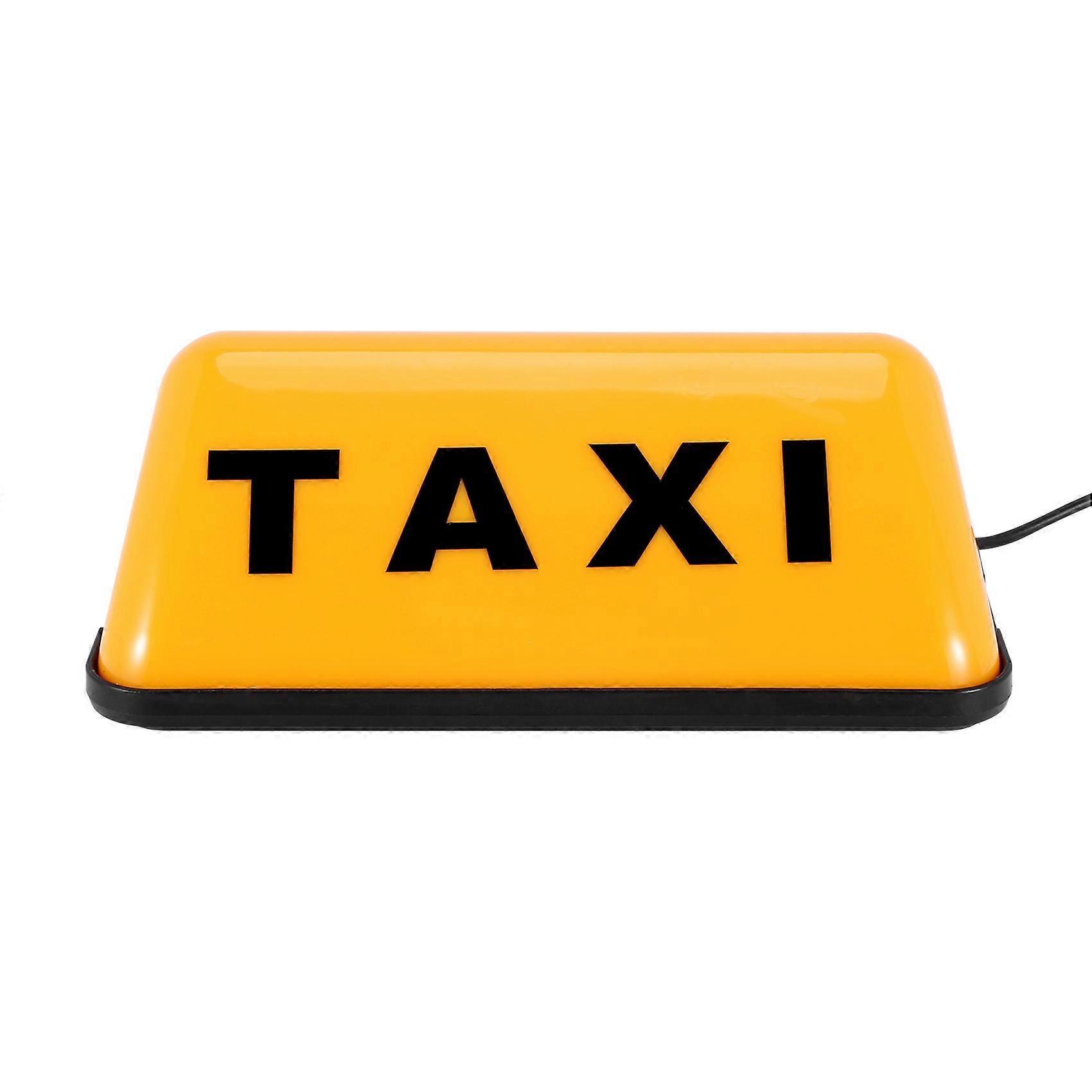 TAXI Led Indicator Light LED Day Light Car Daytime Running Lights DC 12V 3W Auto Driving Roof Top C