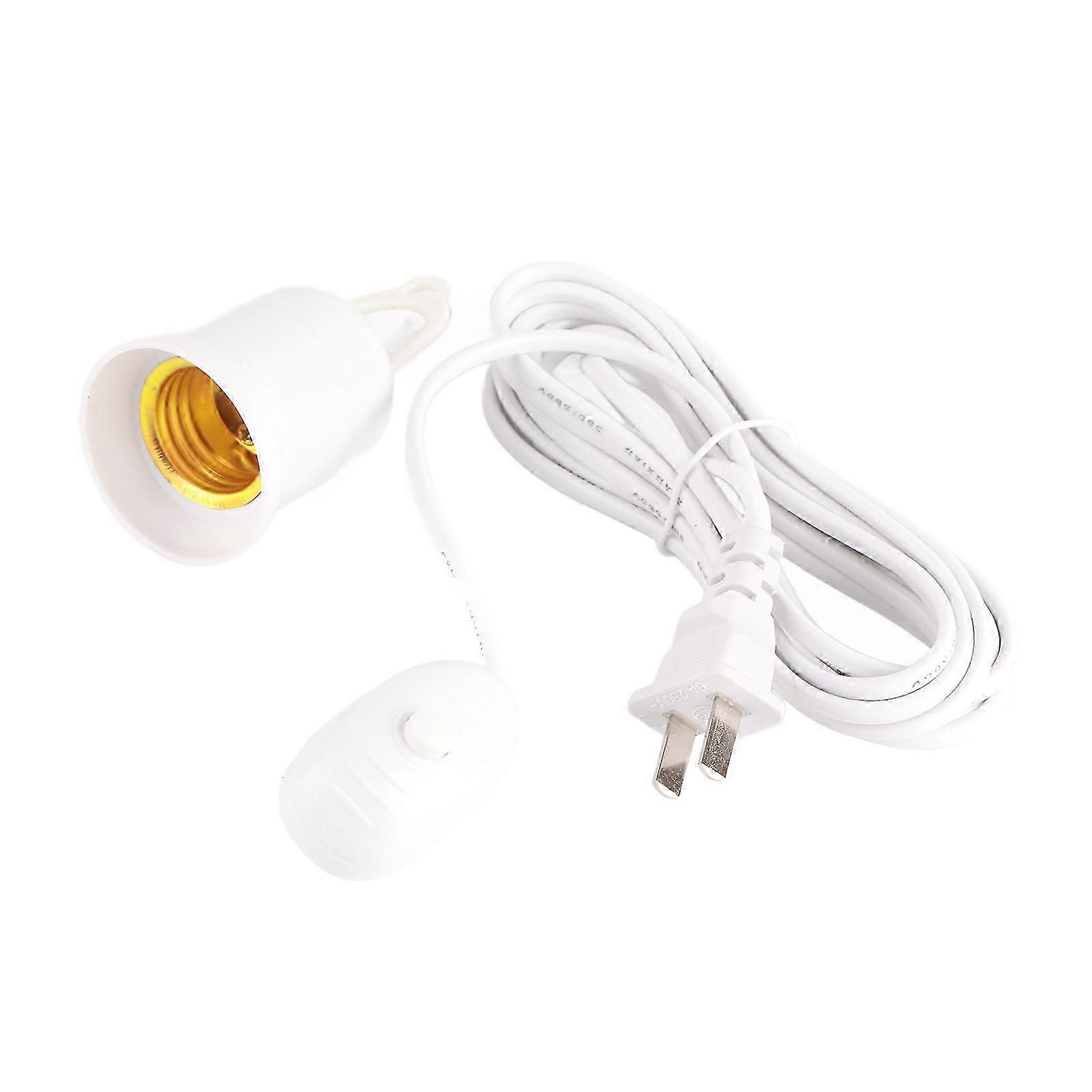 E27 Screw Socket Lampholder Wire for Hanging Electric Bulbs