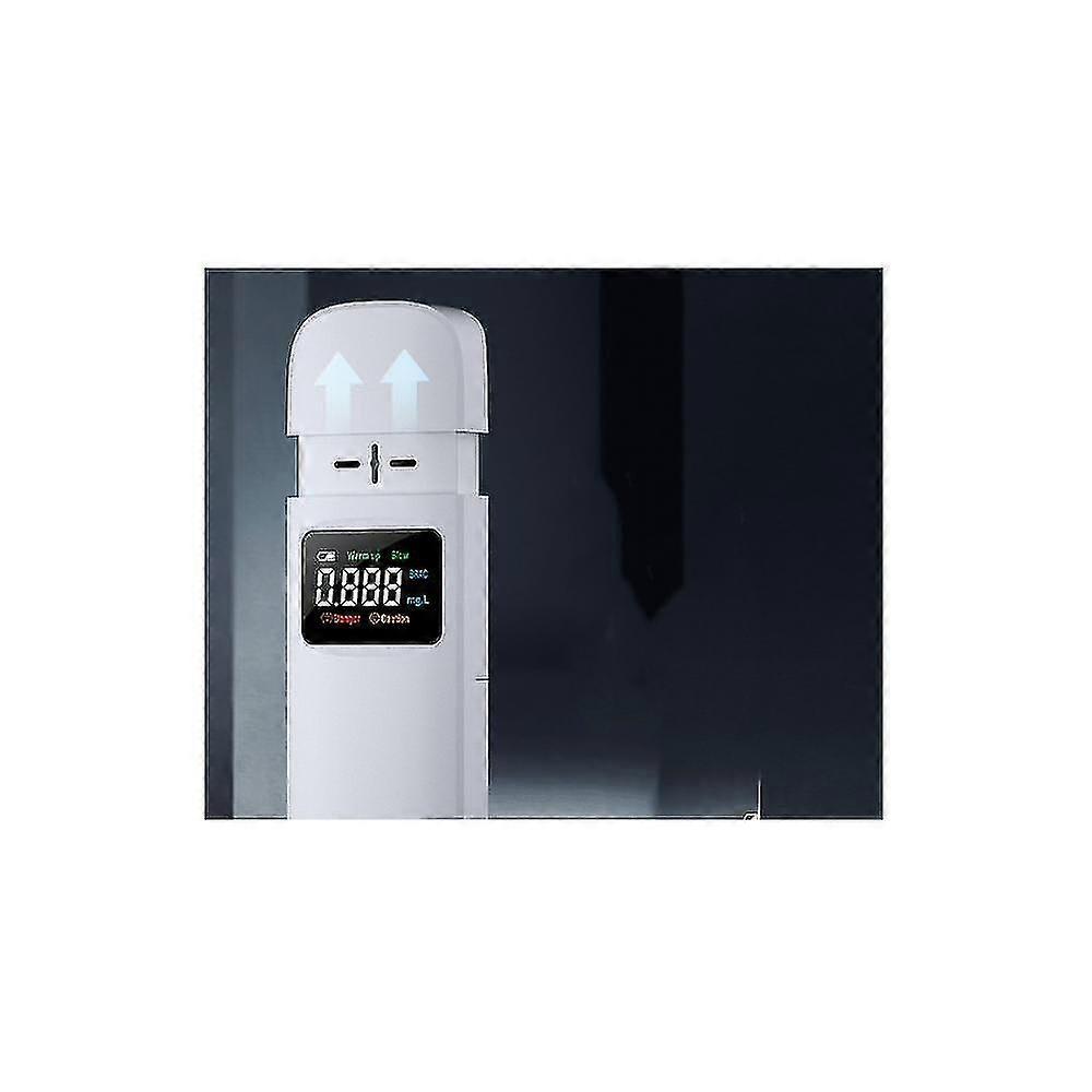 Quick Troubleshooting Handheld Blown Alcohol Tester High Accuracy Alcohol Testerwithout Batterywhite
