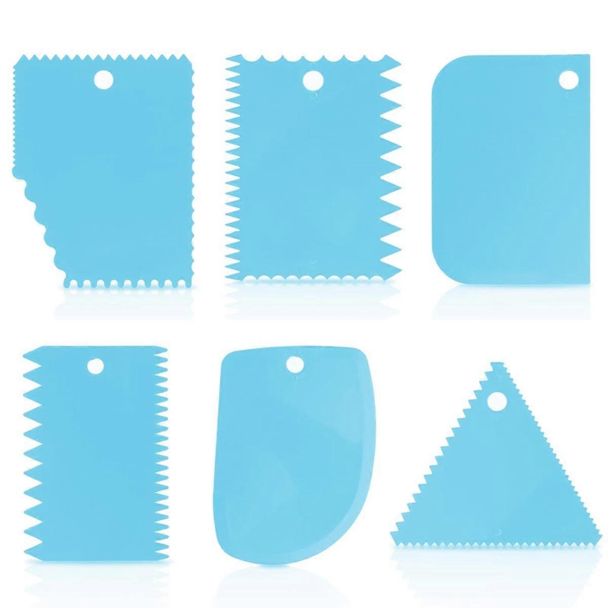 6 Pcs Plastic Clay-, Pottery Tools Plastic Clay- Set Carved Soft Clay Sculpture Knife Clay Scrapers