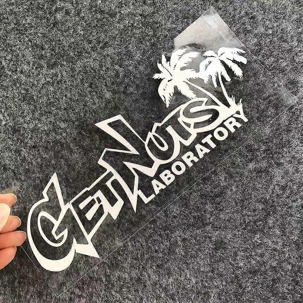 JDM GetNuts Lab Get Nuts Laboratórium Autó Stílus Barack Autó matricák Ablak Ablak Test Szélvédő üveg Motorkerékpár Robogó matricák