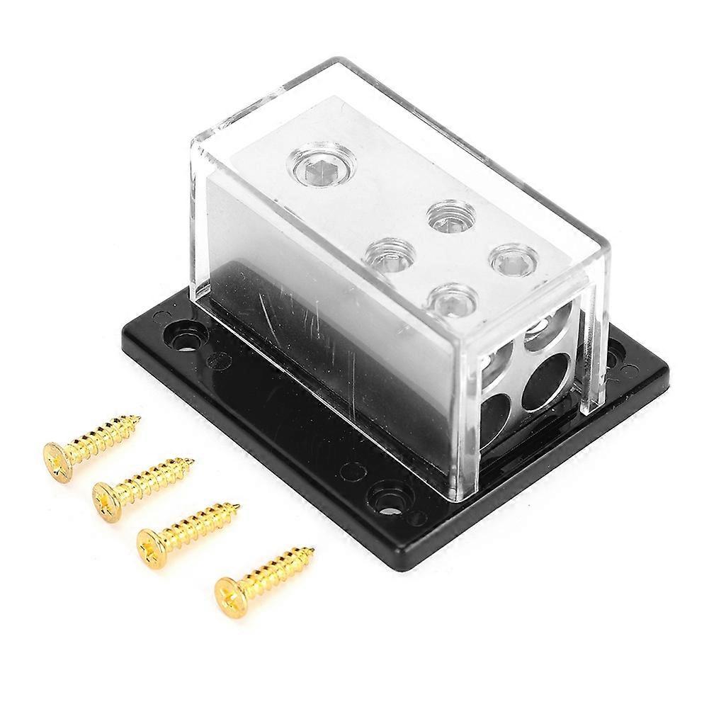 Power Supply Distribution 1x0GA in   4x4GA out Block Splitter for Car Audio YEMAA