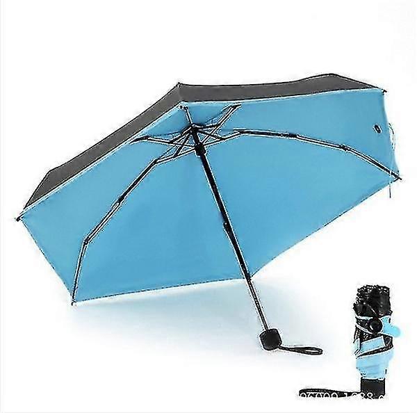 ceative Mini Pocket Umbrella Clear Men Umbrella(blue)