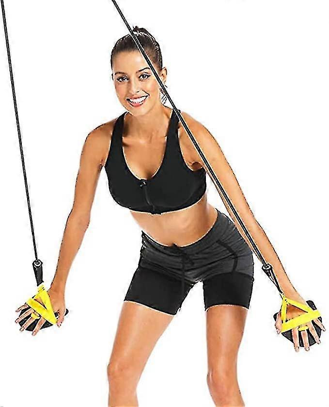 Swimming Trainer Arm Strength Trainer 30lb Swimming Resistance Exercise Band Set For Swimming Training Green