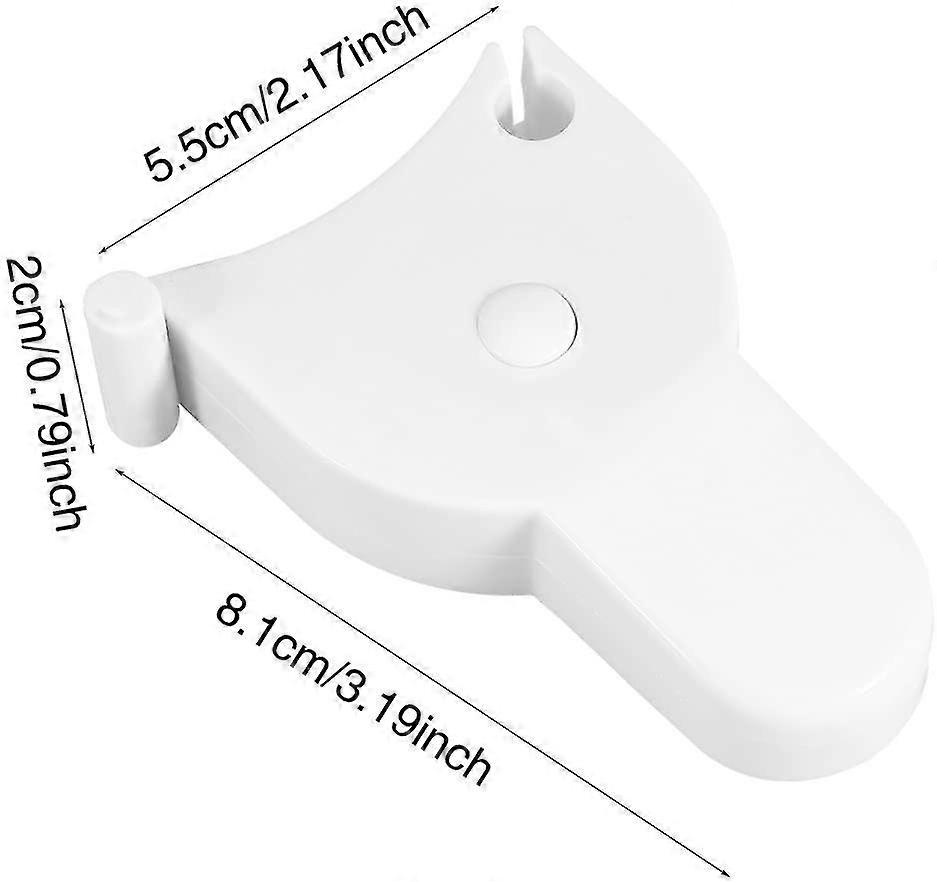 Metro A Nastro Morbido 150cm Per Misurazioni Corpo - Bianco, Doppia Scala CM, Ideale Per Sartoria E Fitness
