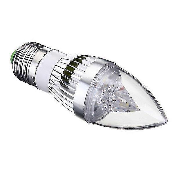 E27 e14 b22 e12 6w led chandelier candle light bulb 85-265v luolv