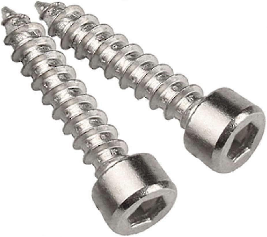 Hardware Fasteners Nails Socket Cap Screws   Metric Thread Allen Machine Screw (3pcs, Silver)