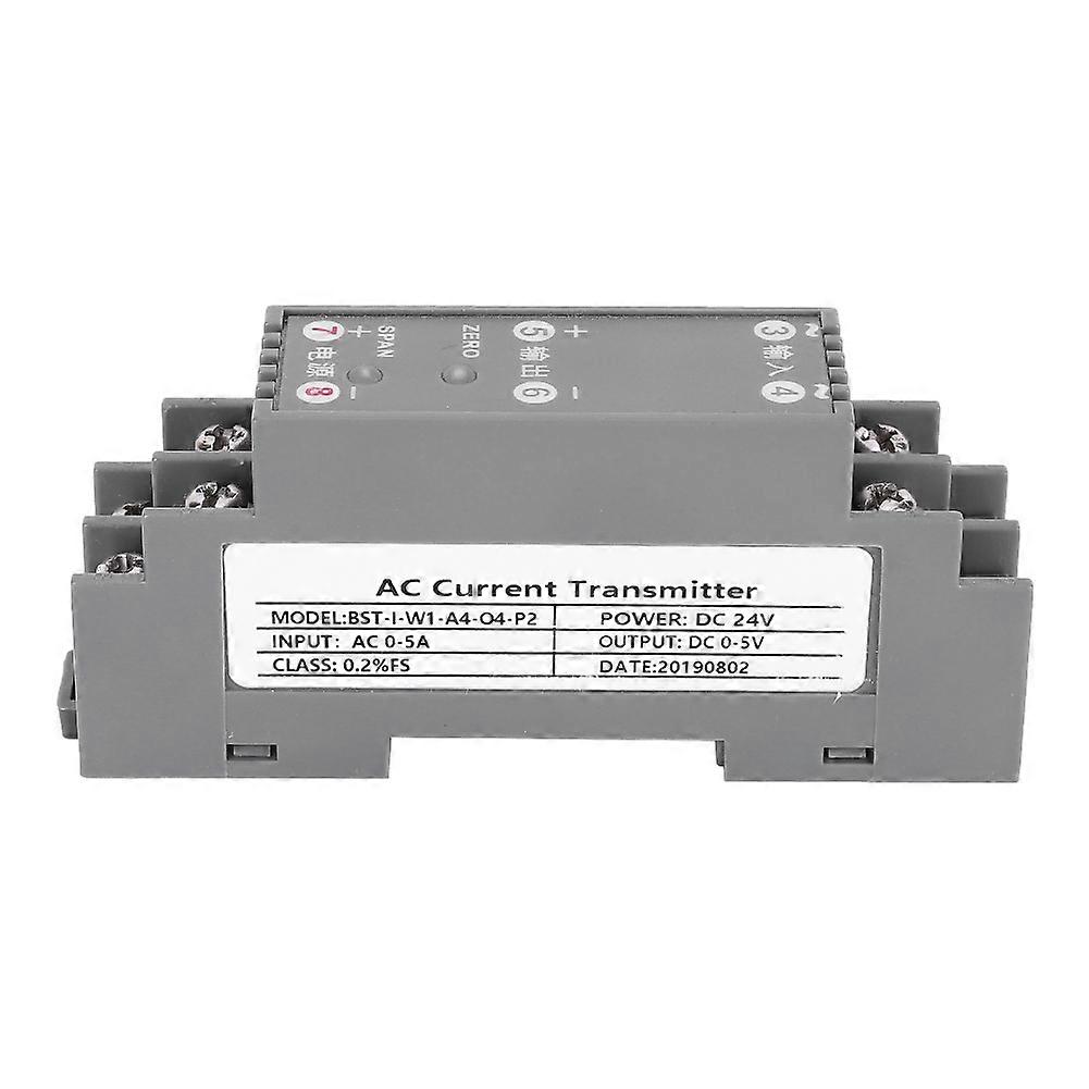 AC Transmitter Current Transducer Anti Interference Medium Voltage Equipment DC 24V Power Supply