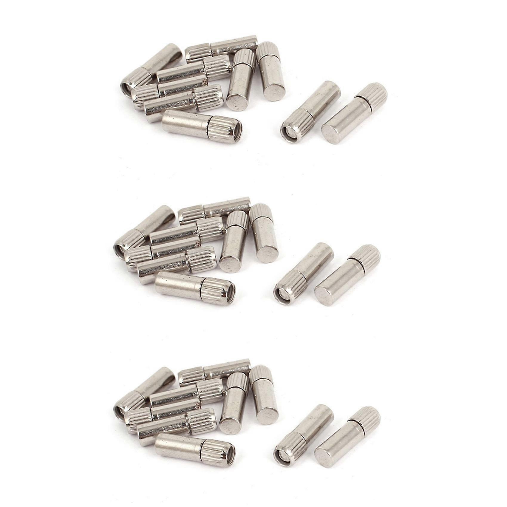 Möbelskåp Rak Hyllplan Stöder Pinnar Stift 6mm x 20mm 30 st