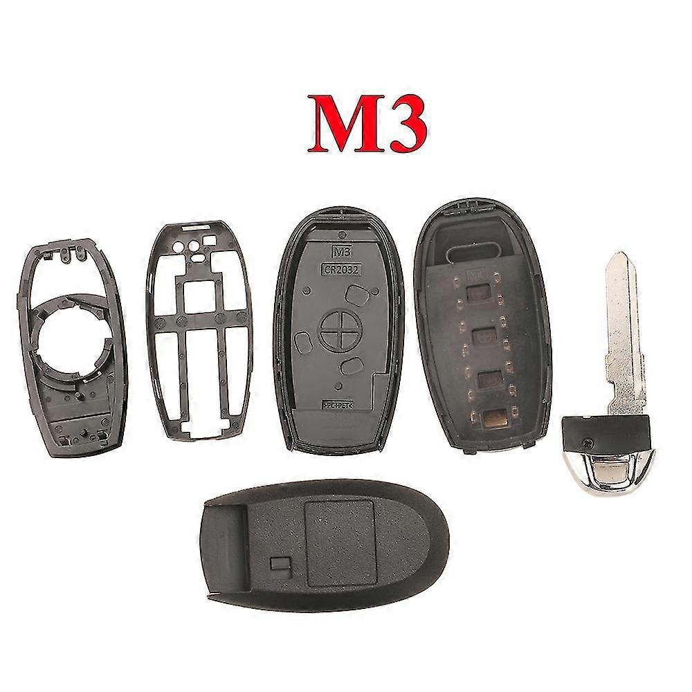 2bt Smart Card Key Shell Pour Suzuki Vitara Alivio S-cross Sx4 Swift Voiture Télécommande Clé D’urgence Remplacement Cas L1 Dallas
