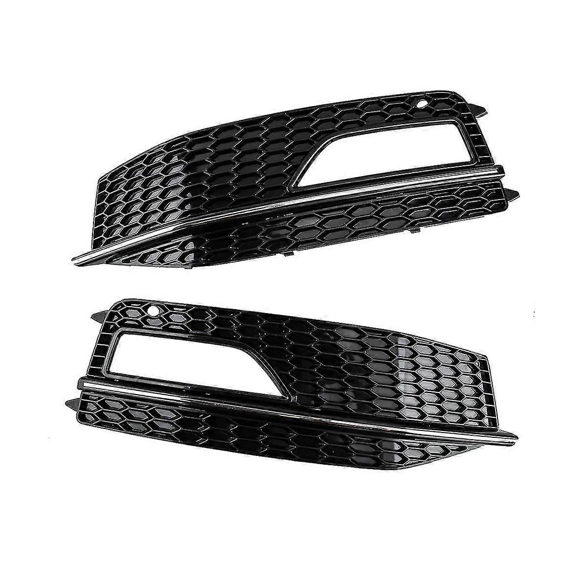 8k0807682 8k0807681 Fog Light Grille Bumper Fog Light Frame Car For A4 B8 S4 2013-2015