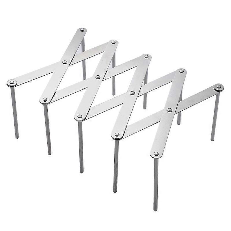 Kitchen stainless steel expandable storage box