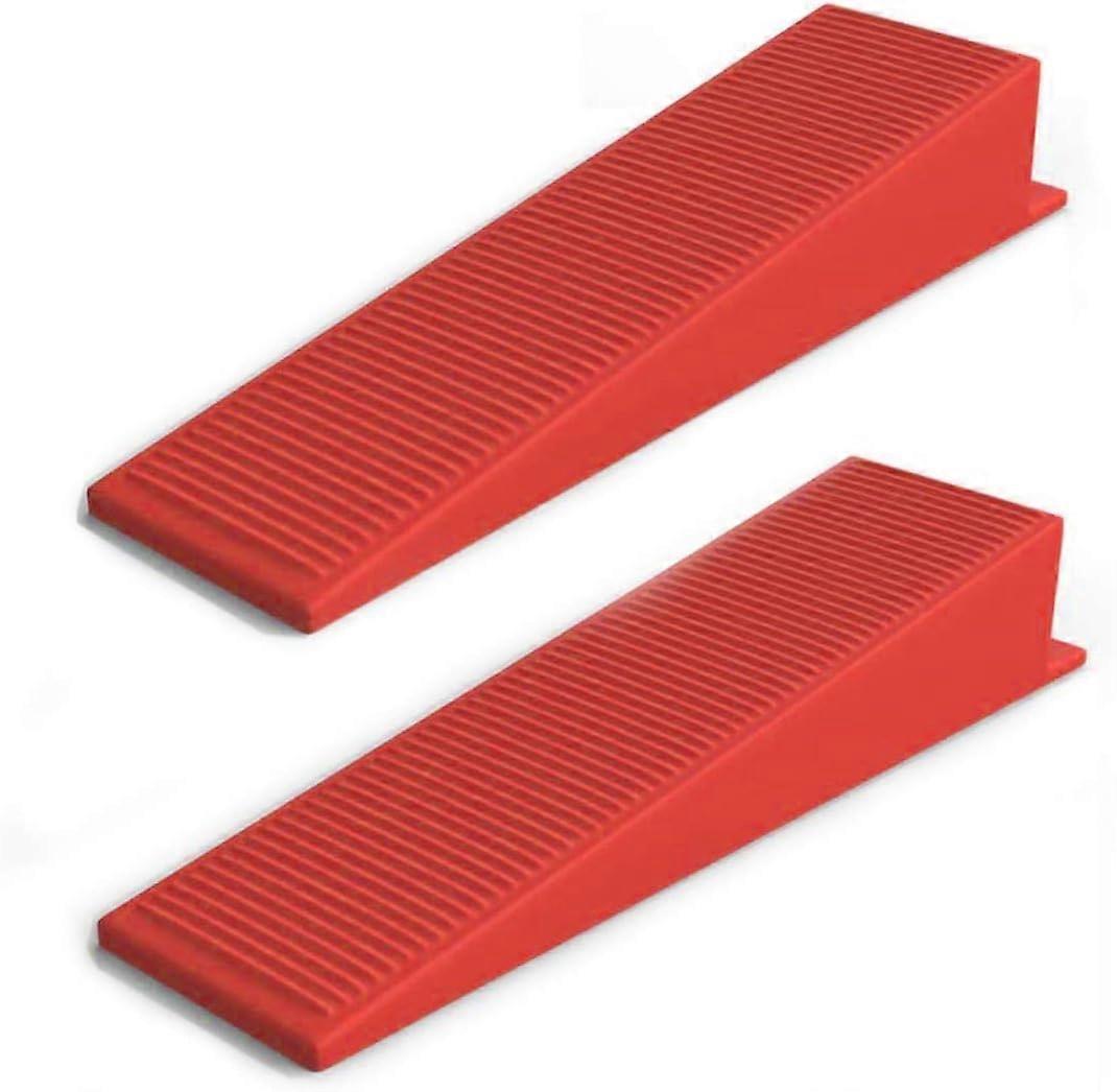 Pack of 200 Tile Leveling System Wedges, Universal, Fits 1, 2 and 3mm Tiles, Reusable
