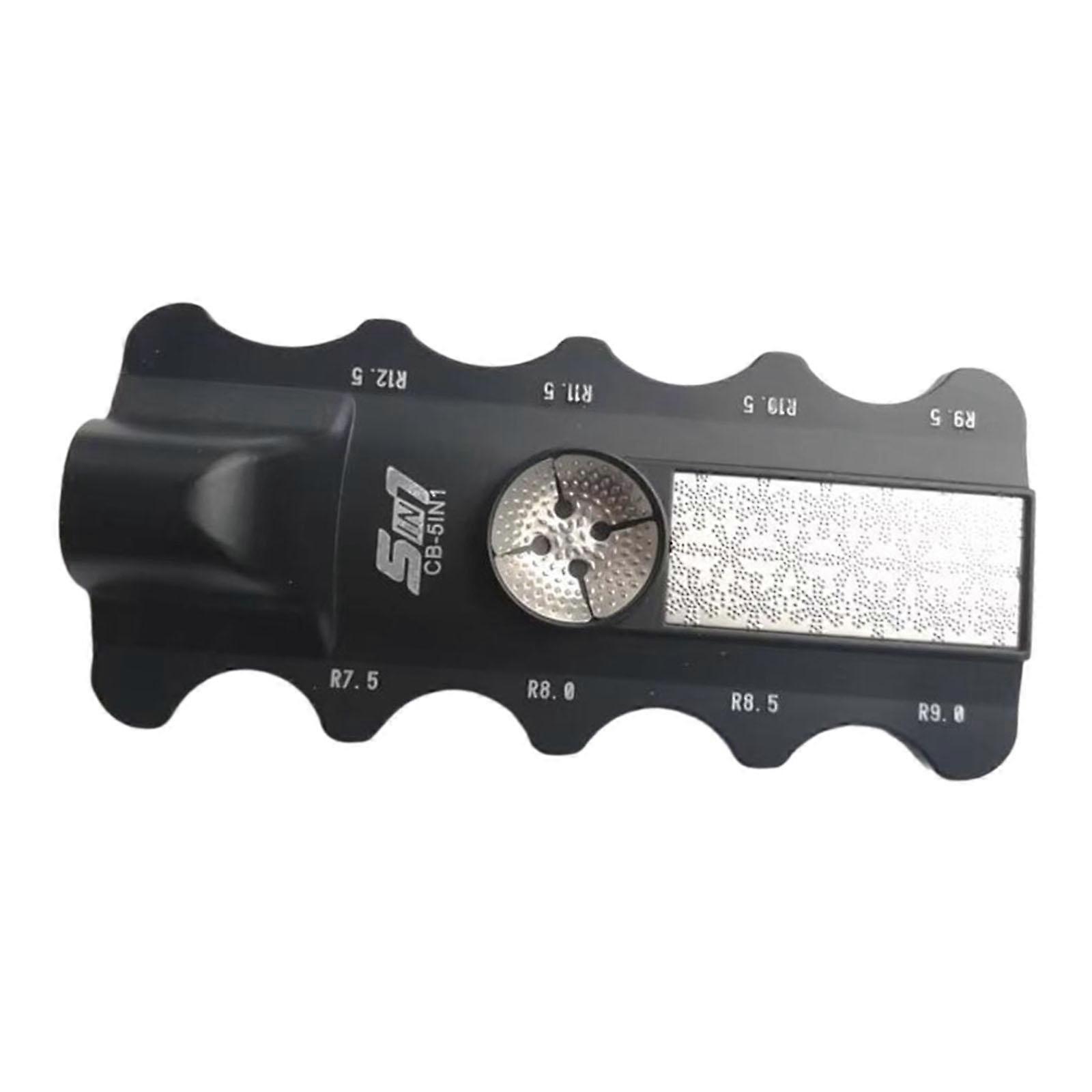 5 in 1 Pool Cue Tips Repair Tool Premium Multifunctional Pool Cue Tip Shaper