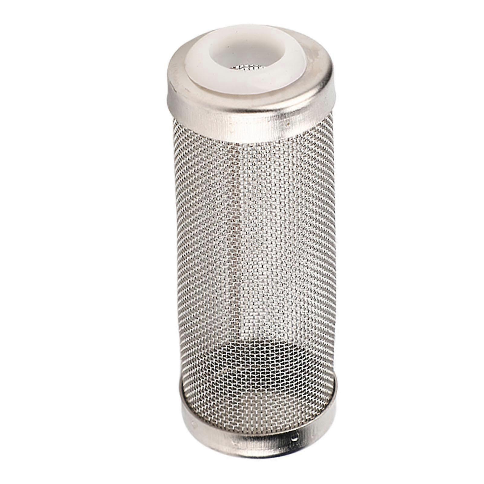 304 Stainless Steel Aquarium Filter Guard Mesh - Small Size (12mm0.47in) - Safe Fish Tank Shrimp Mesh Net for Efficient Filtration, White
