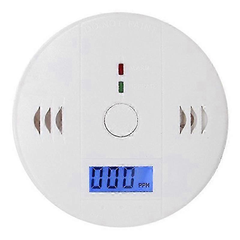 Lcd Carbon Monoxide Co Detector Poisoning Gas Sensor Monitor Warning Alarm Set Hfmqv