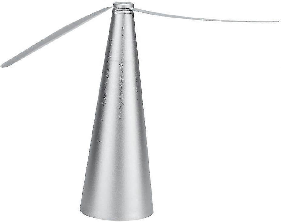 Fly Repellent Fan- Sliver Fly Repellent Fan With Two Blade Fan Keep Flies And Bugs Away From Your Food Desktop(1pc, Silver)