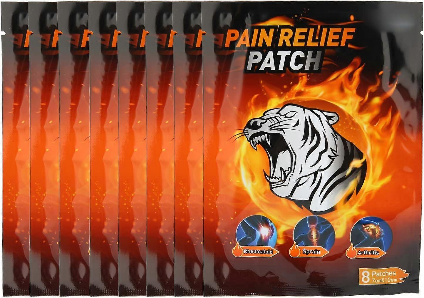 80pcs patchs, patchs infrarouges lointains chinois à action rapide, patch durable pour les maux de dos, douleur à l’épaule, douleur articulaire, douleur musculaire