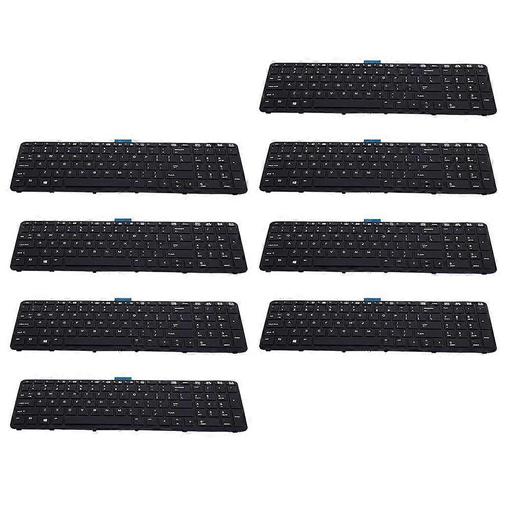 8x US Keyboard Replaces For  15 G1 G2 17 G1 G2 US Keyboard NO POINT