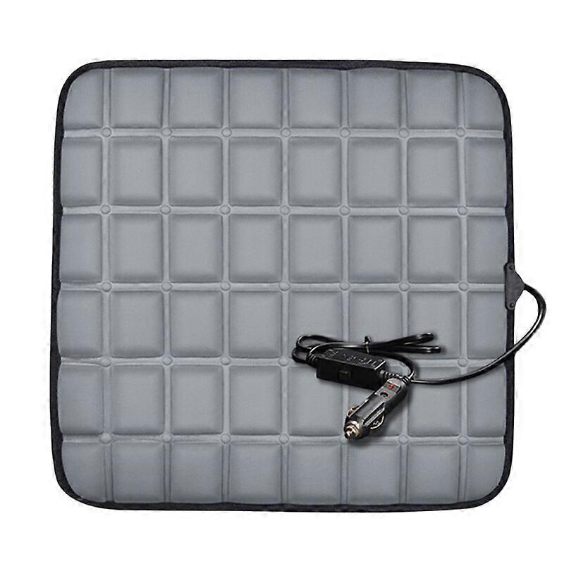 12V Car Seat Heated Cover 3 Gear Adjustable Temperature Electric Heating Pads 40W Car Seat Heating Pad Fast-Heating Seat Cushion