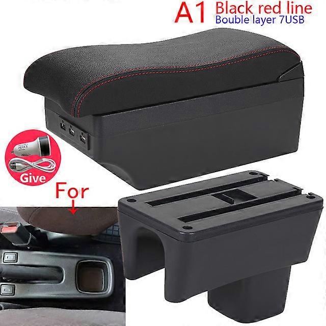 For Suzuki Swift Armrest Box For Suzuki Swift 2005-2023 Car Armrest Curved Surface Car Storage box Easy To Install Dedicated
