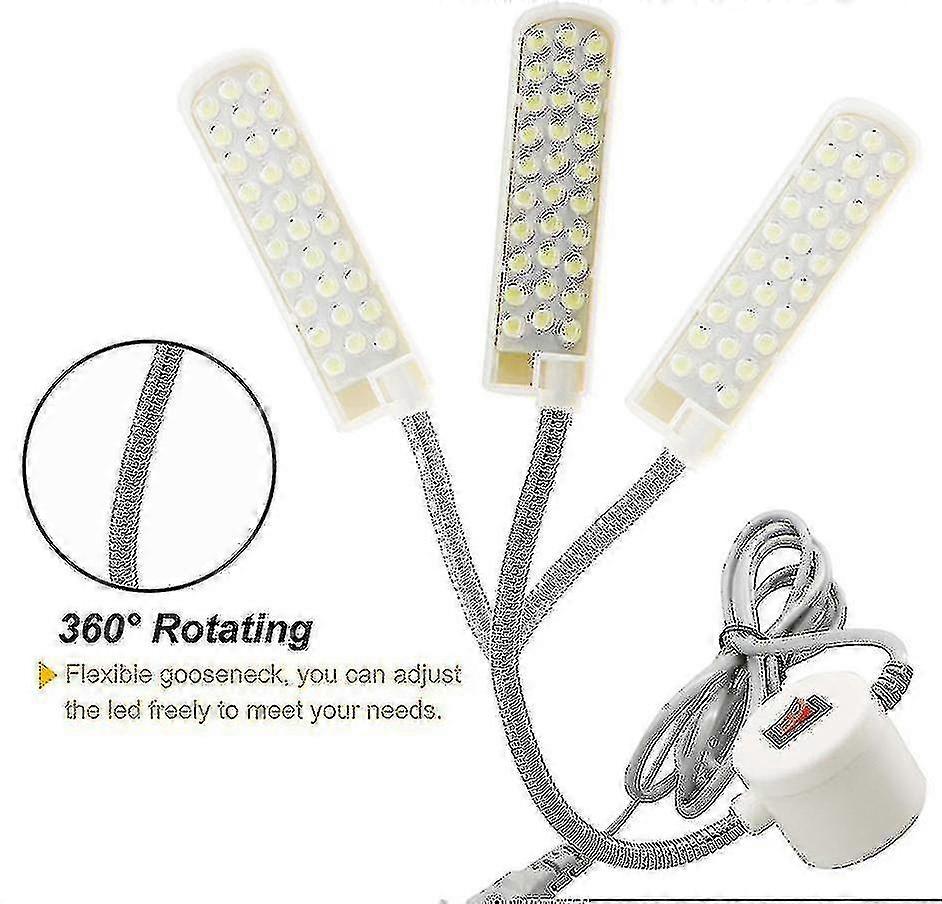 Industrial Lighting Sewing Machine Led Lights Multifunctional Flexible Work Lamp Magnetic Sewing Light