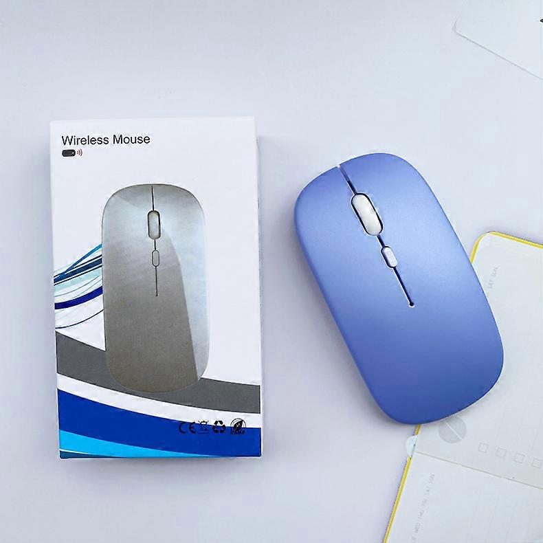 bluetooth mouse rechargeable wireless mouse for macbook pro bluetooth wireless mouse for laptop computerPurple)