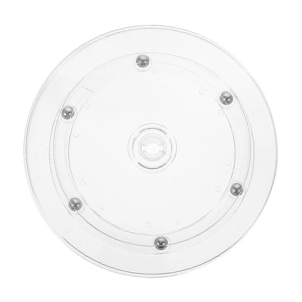 Rotating Tray Turntable for Kitchen Countertop Turntable Transparent Color Turntable