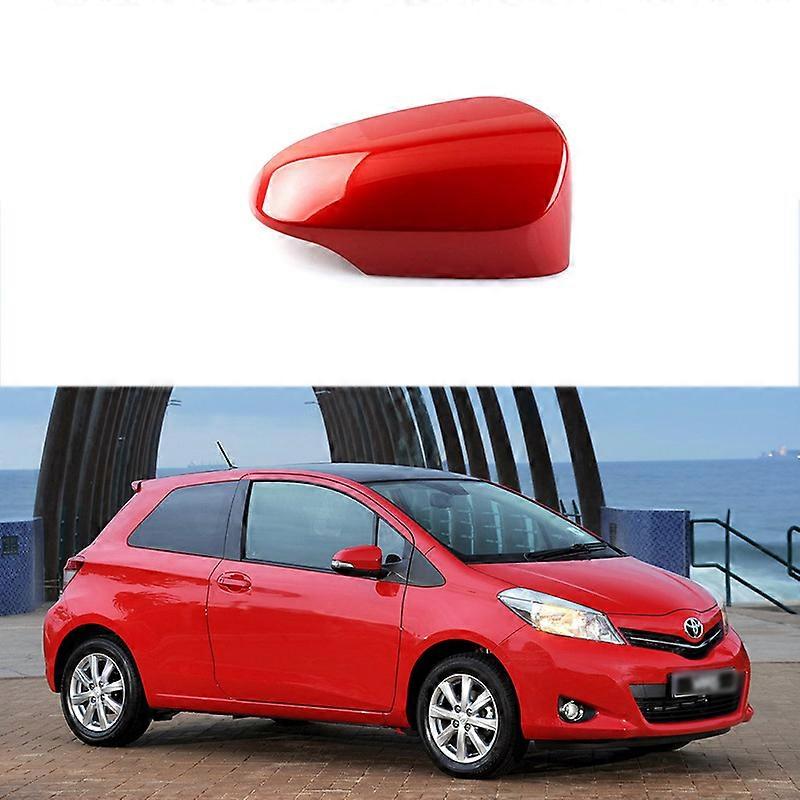 Applicable To 12-19 Toyota Yaris Rearview Mirror Shell Rearview Mirror Foreign Vitz Reflective Frame