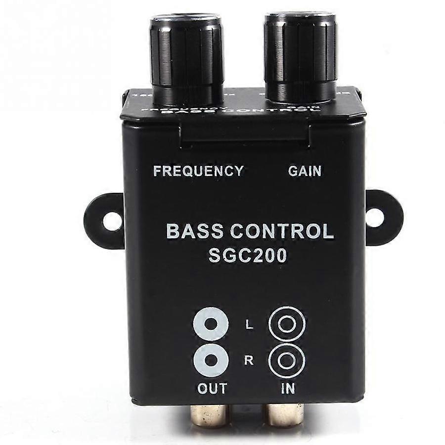 Ya probado Universal Car Amplifier Speaker Bass Controller Rca Frequency Regulator Sgc200