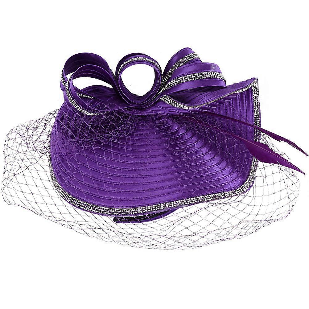 Fascinator Hat Headband Tea Party Hat Charming Hair Piece Hair Styling Headbands