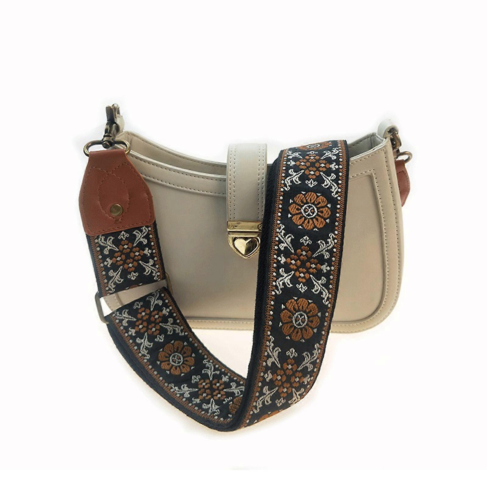 New Purse Strap, Shoulder Strap Adjustable Replacement,Multi-Pattern Crossbody Canvas Bag Handbag Belts
