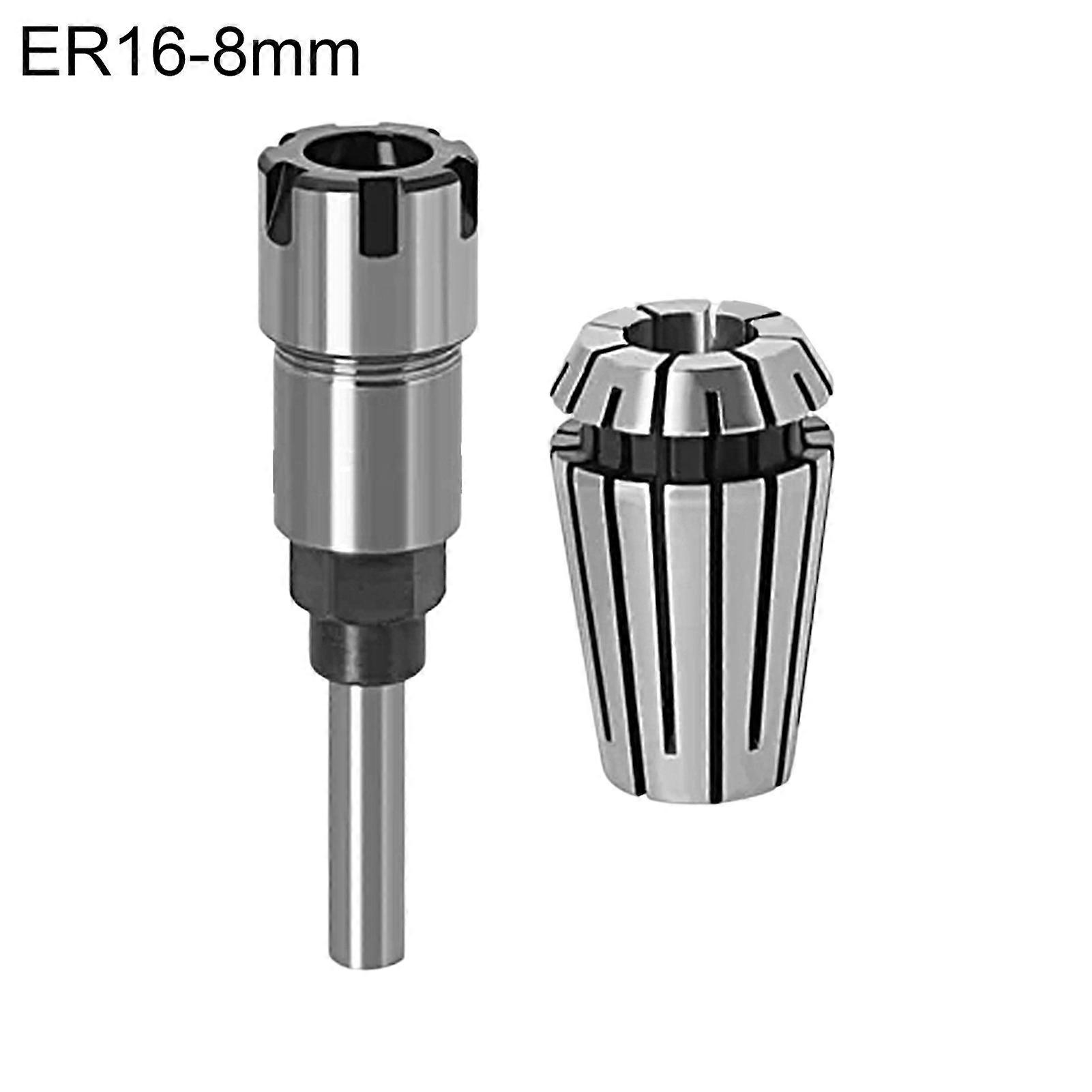 1 Set Milling Cutter Extend Rod Heat Resistant Anti-deformed Anti-break Round Handle Shape Extension Chuck Rod for Carpenter JIKAIX