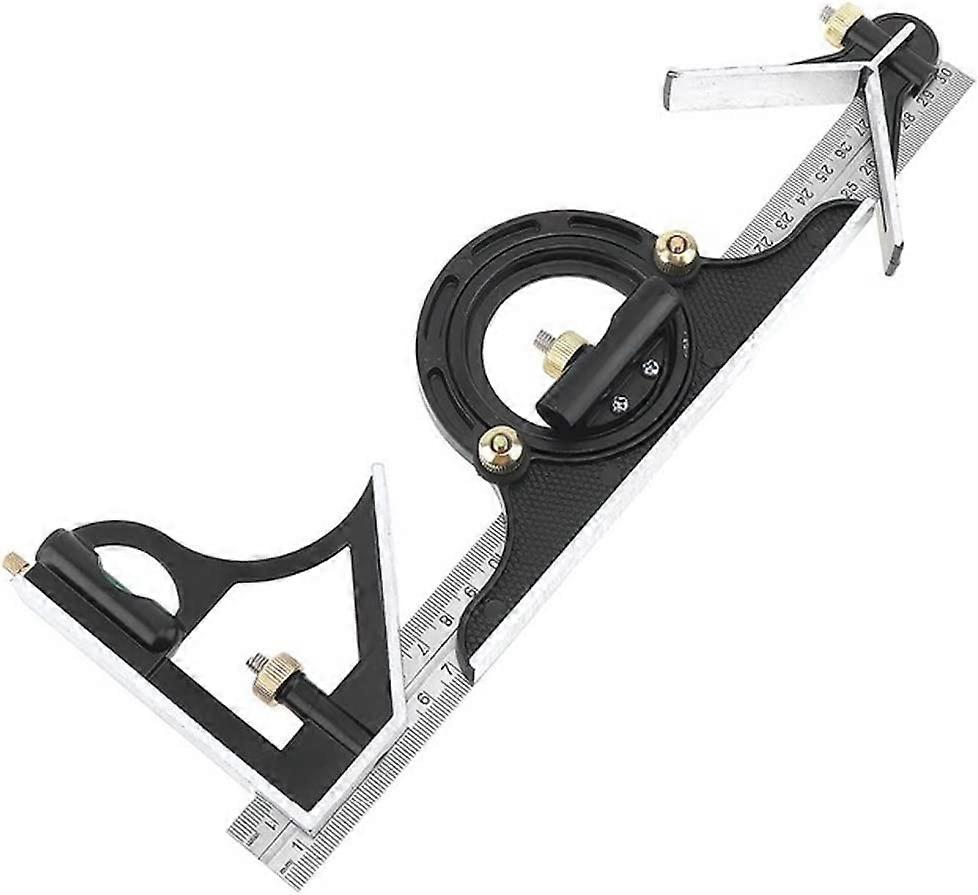 300MM Multifunctional Stainless Steel Combination Angle Ruler
