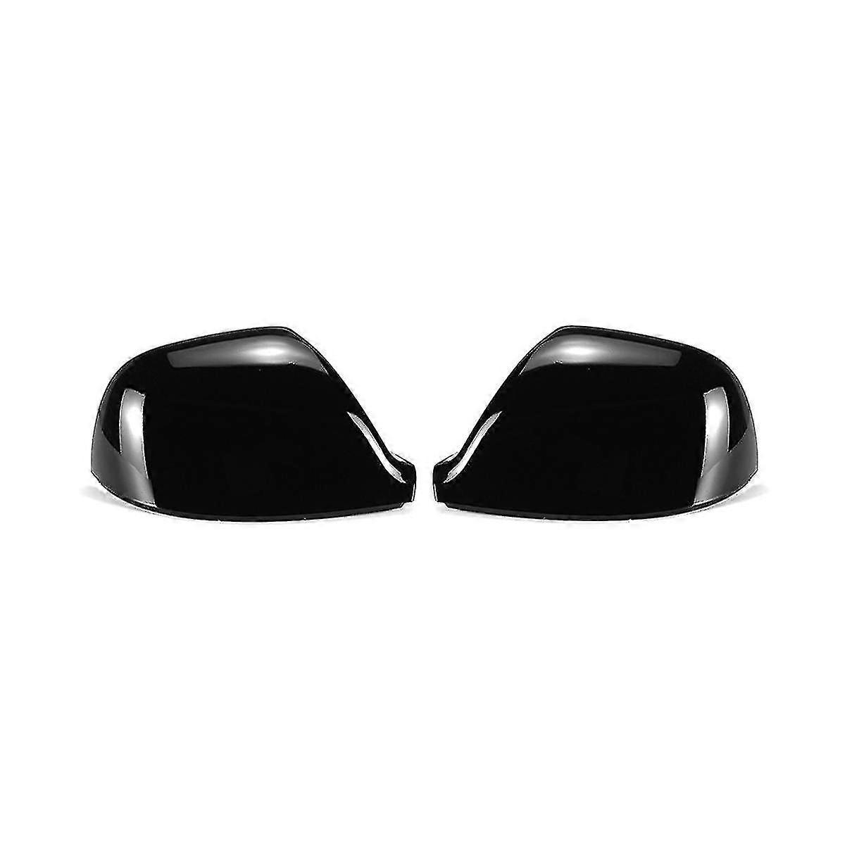 Car Bright Black Side Rearview Mirror Cap Cover Mirror Cover Direct Transporter T5 T5.1 2010-2015 T
