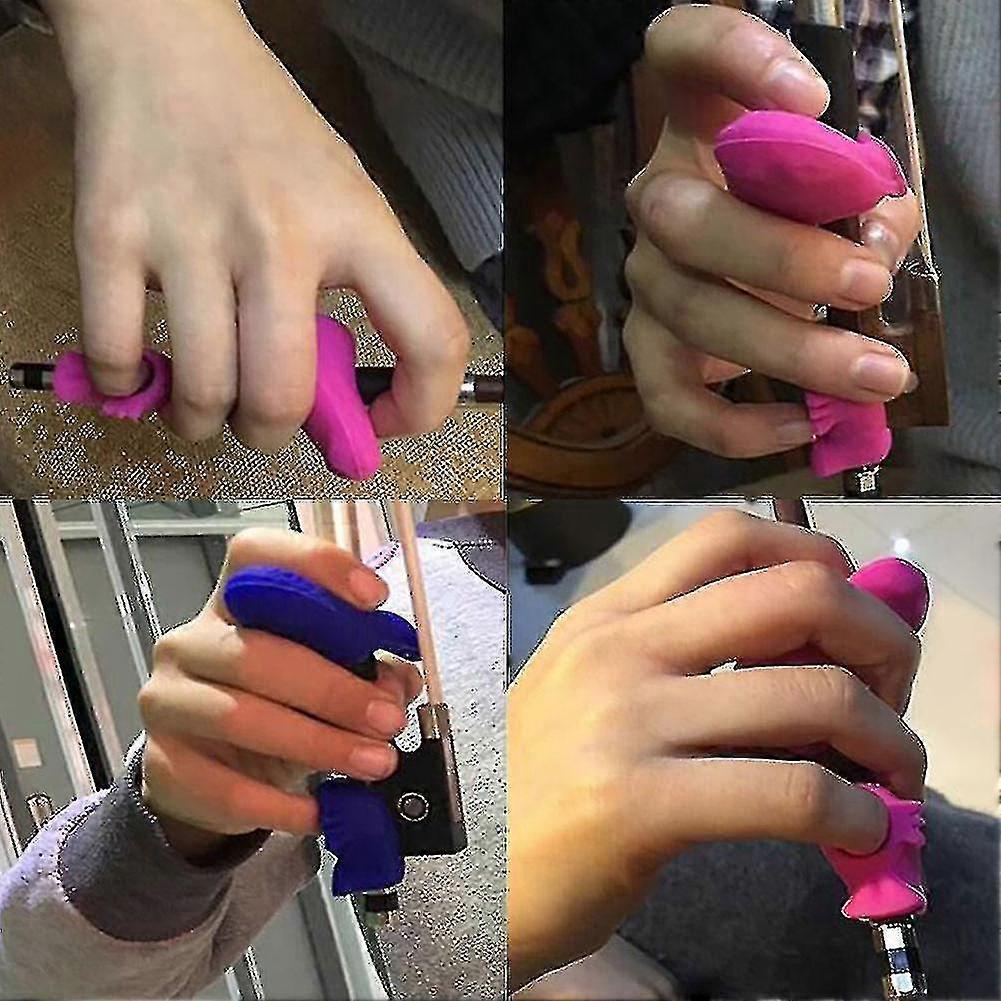 Bleu Universal Violin Bow Hold Aide à la correction Accessoires 1pcs